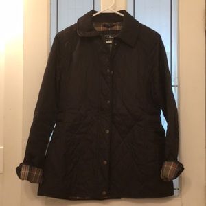 L.L. Bean Quilted Riding Jacket
